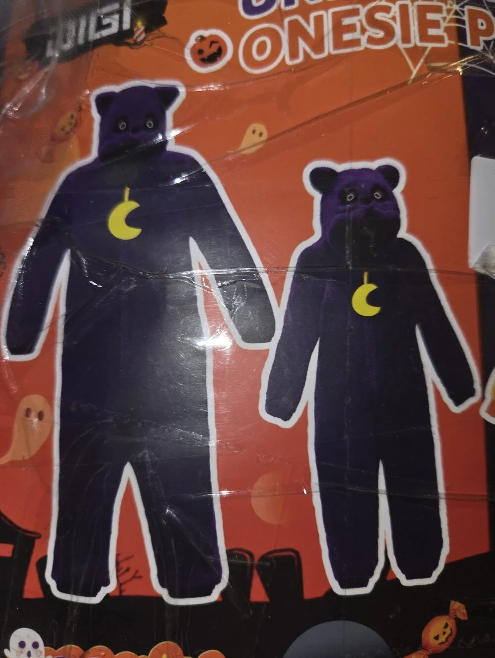Cat Nap Onesie Costume with Moon Emblem - Kids